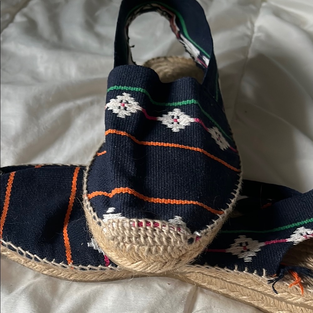 Colorful Espadrille Sandals - Picture 3 of 4